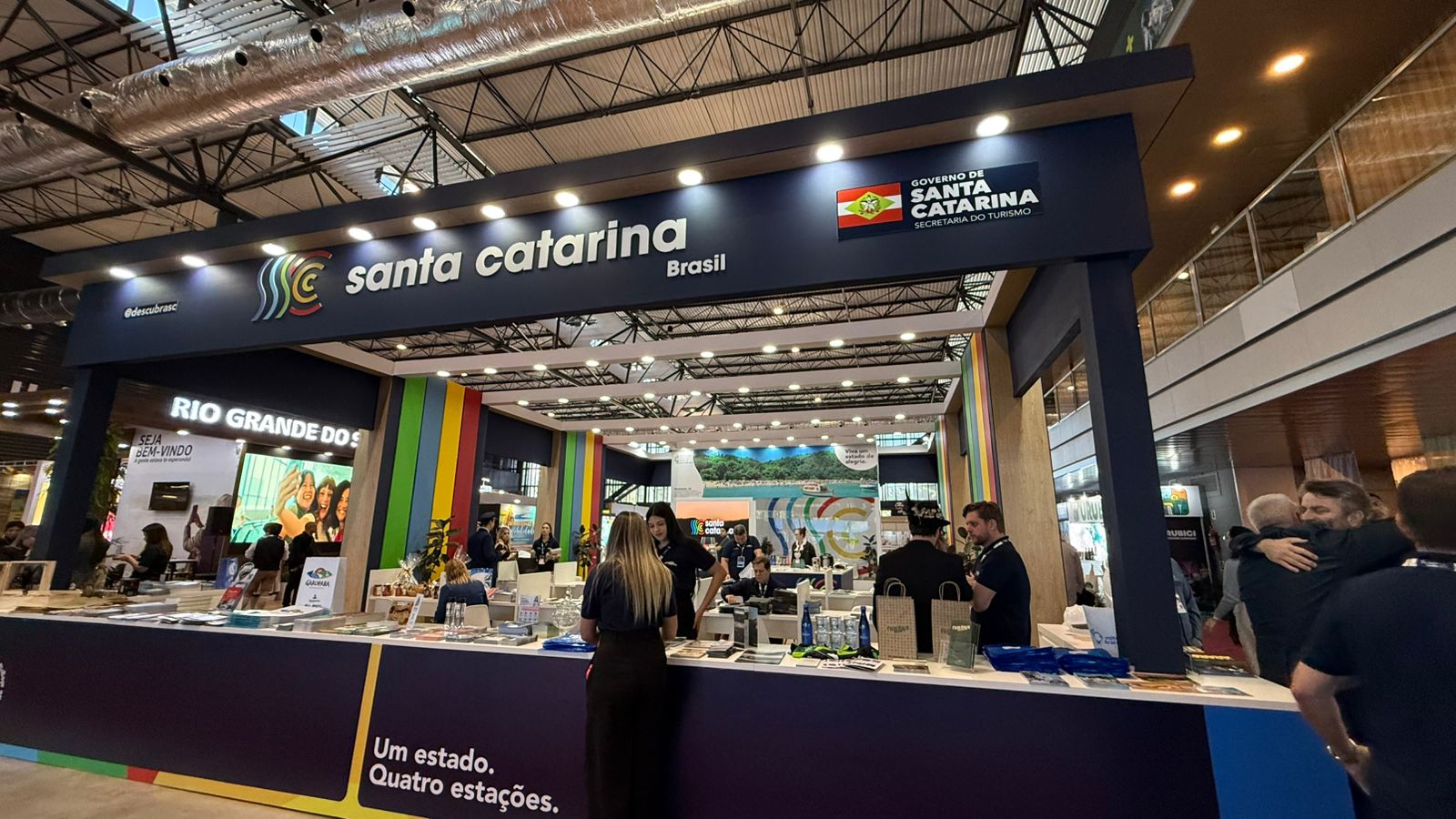 Santa Catarina fortalece presença no turismo nacional e internacional na BNT Mercosul 2025