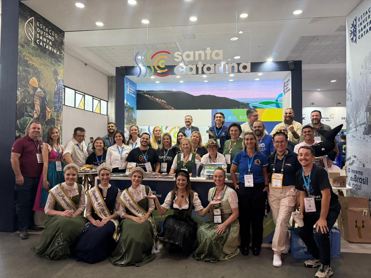 Santa Catarina destaca potencial turístico das quatro estações na Expo Paraná